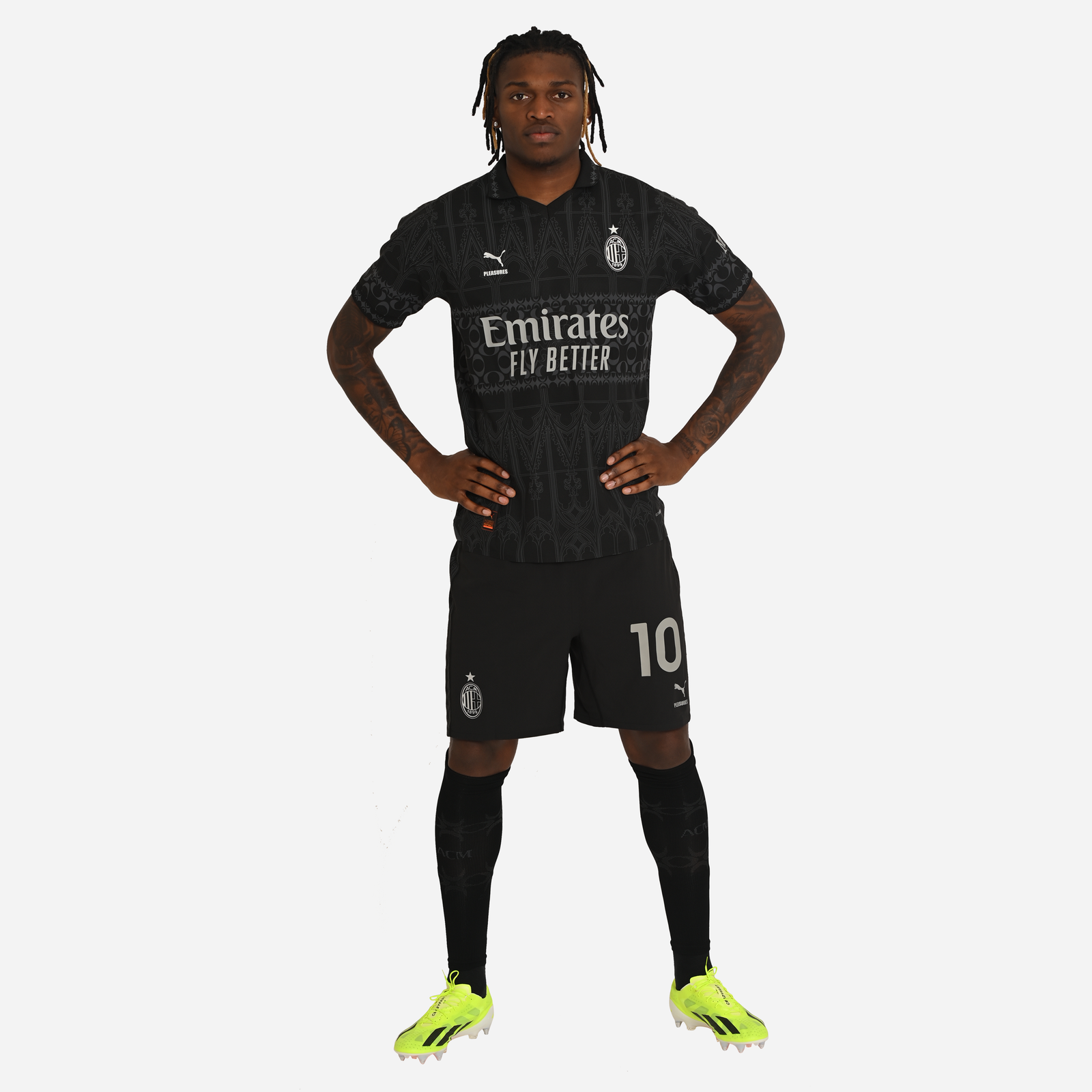 JERSEY AC Milan x Pleasures 2023/24 – Dark version | AC