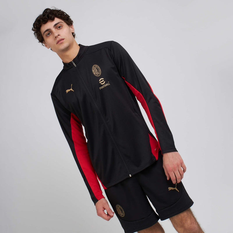 MILAN TRAINING 2024/25 JACKET WITH ZIPPER AND POCKETS