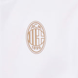 FELPA MILAN CASUALS 2024/25 CON ZIP E CAPPUCCIO