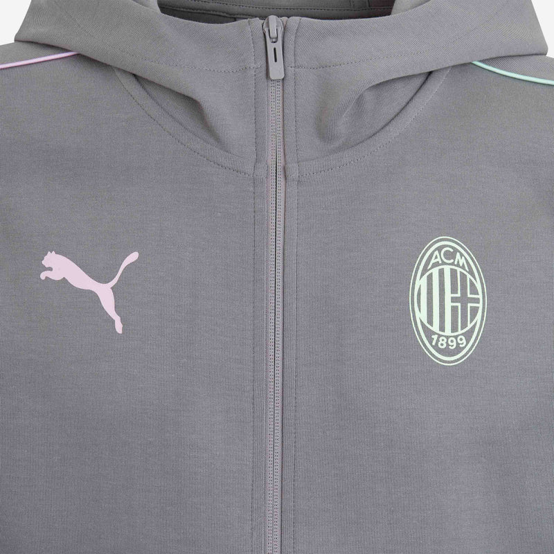 MILAN CASUALS 2024/25 JACKET WITH ZIPPER AND HOOD