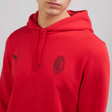 AC MILAN ESSENTIAL HOODIE RED