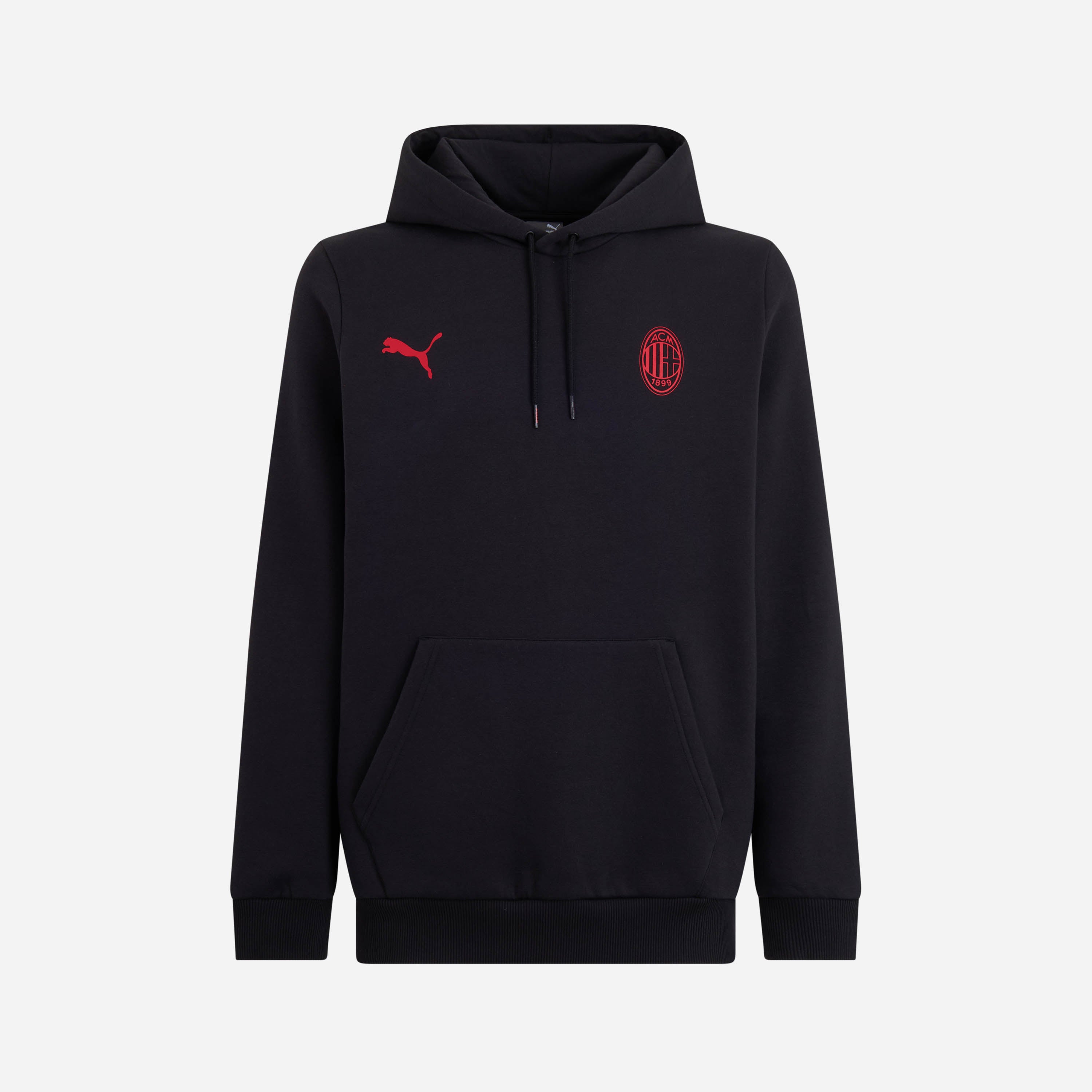 AC MILAN ESSENTIAL HOODIE BLACK