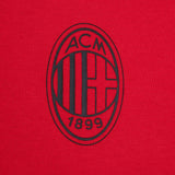 AC MILAN GOLD ESSENTIAL COLLECTION RED ZIPPED HOODIE