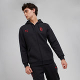 FELPA CON ZIP MILAN ESSENTIAL NERA