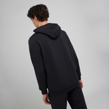 AC MILAN ESSENTIAL COLLECTION BLACK ZIPPED HOODIE