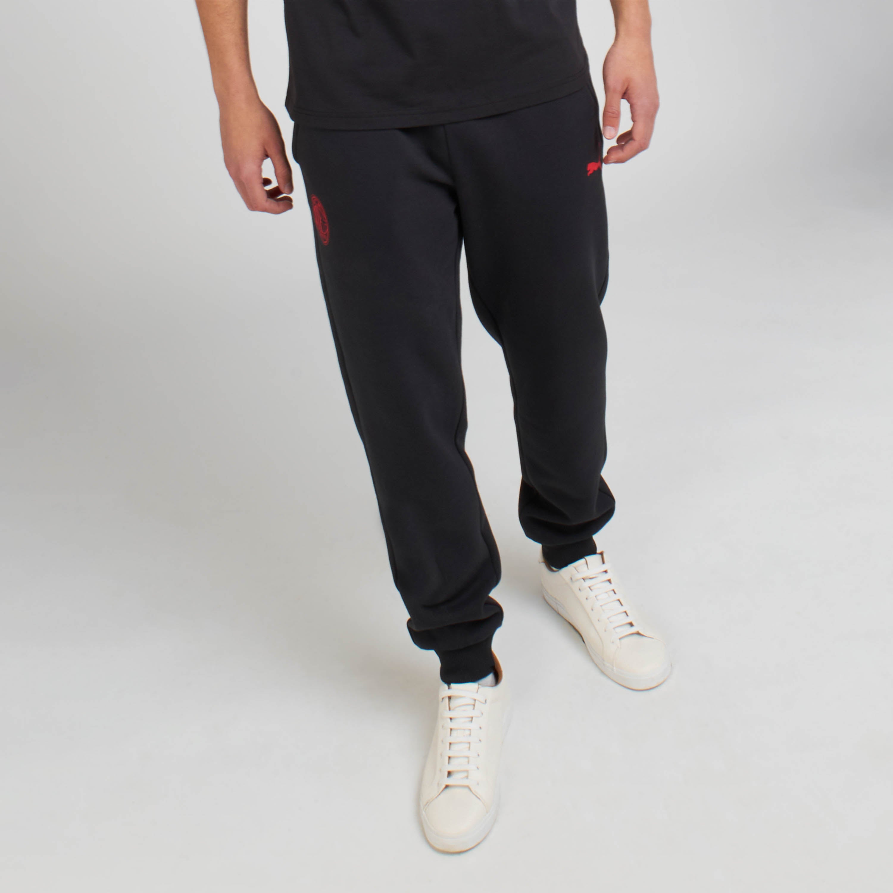 AC MILAN ESSENTIAL COLLECTION BLACK PANTS