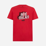 T-SHIRT MILAN CULTURE ROSSA