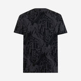 AC MILAN CULTURE COLLECTION BLACK GRAPHIC T-SHIRT