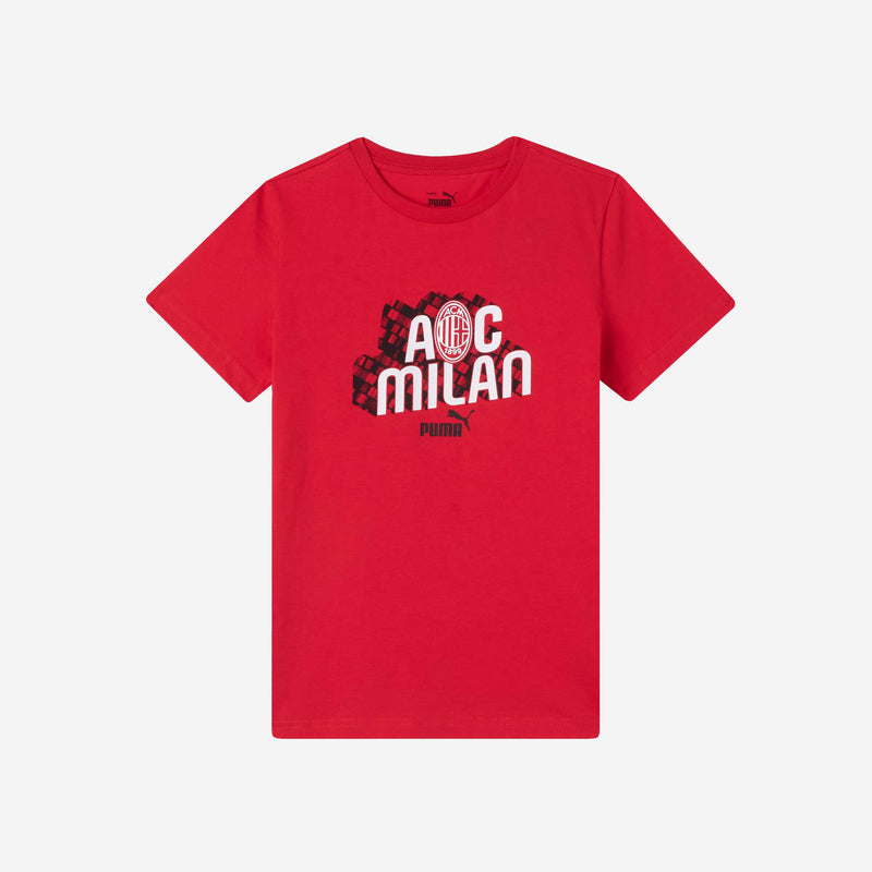 AC MILAN CULTURE COLLECTION RED T-SHIRT KIDS