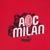 T-SHIRT MILAN CULTURE ROSSA BAMBINO