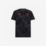 AC MILAN CULTURE COLLECTION BLACK GRAPHIC KIDS T-SHIRT