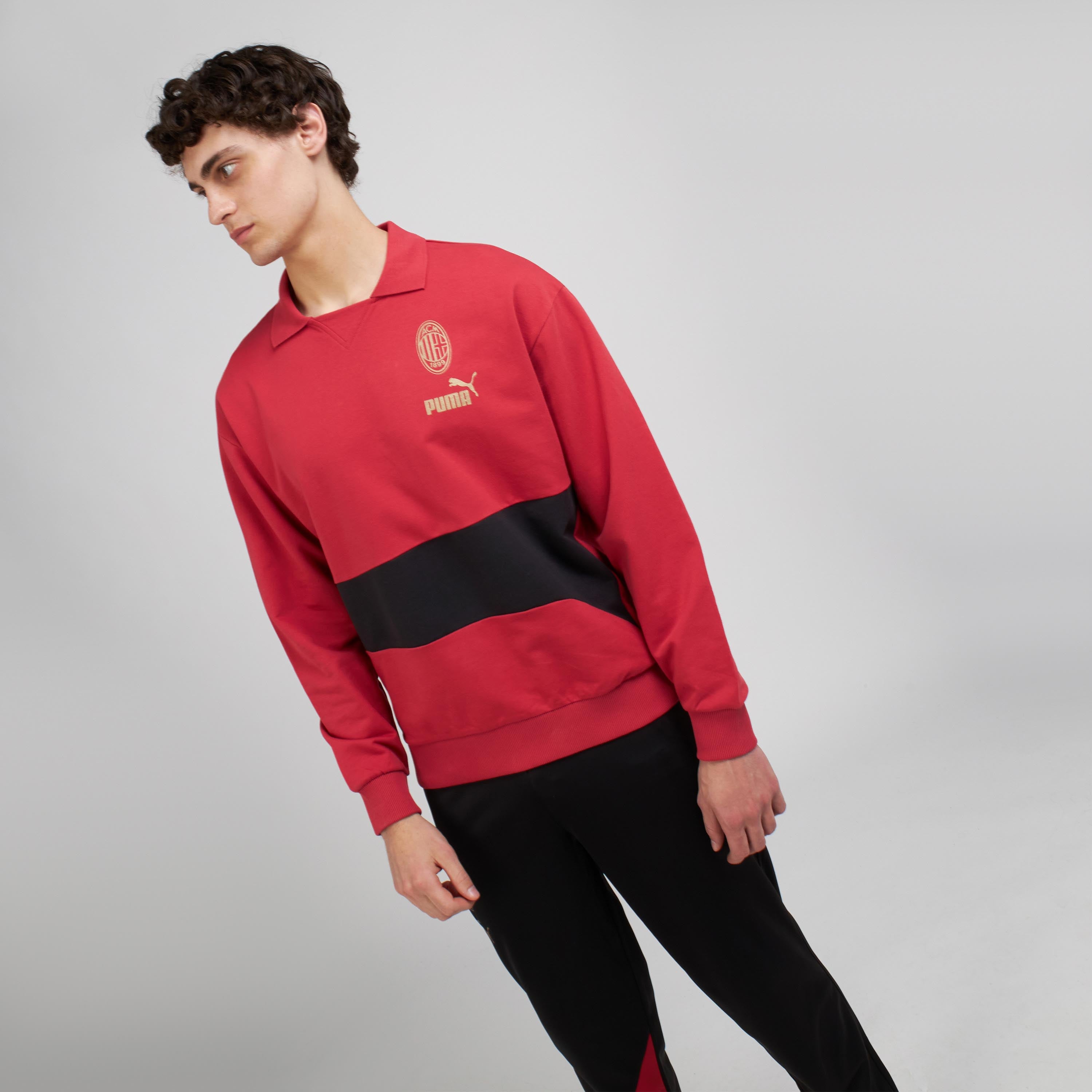 AC MILAN CULTURE COLLECTION POLO HOODIE