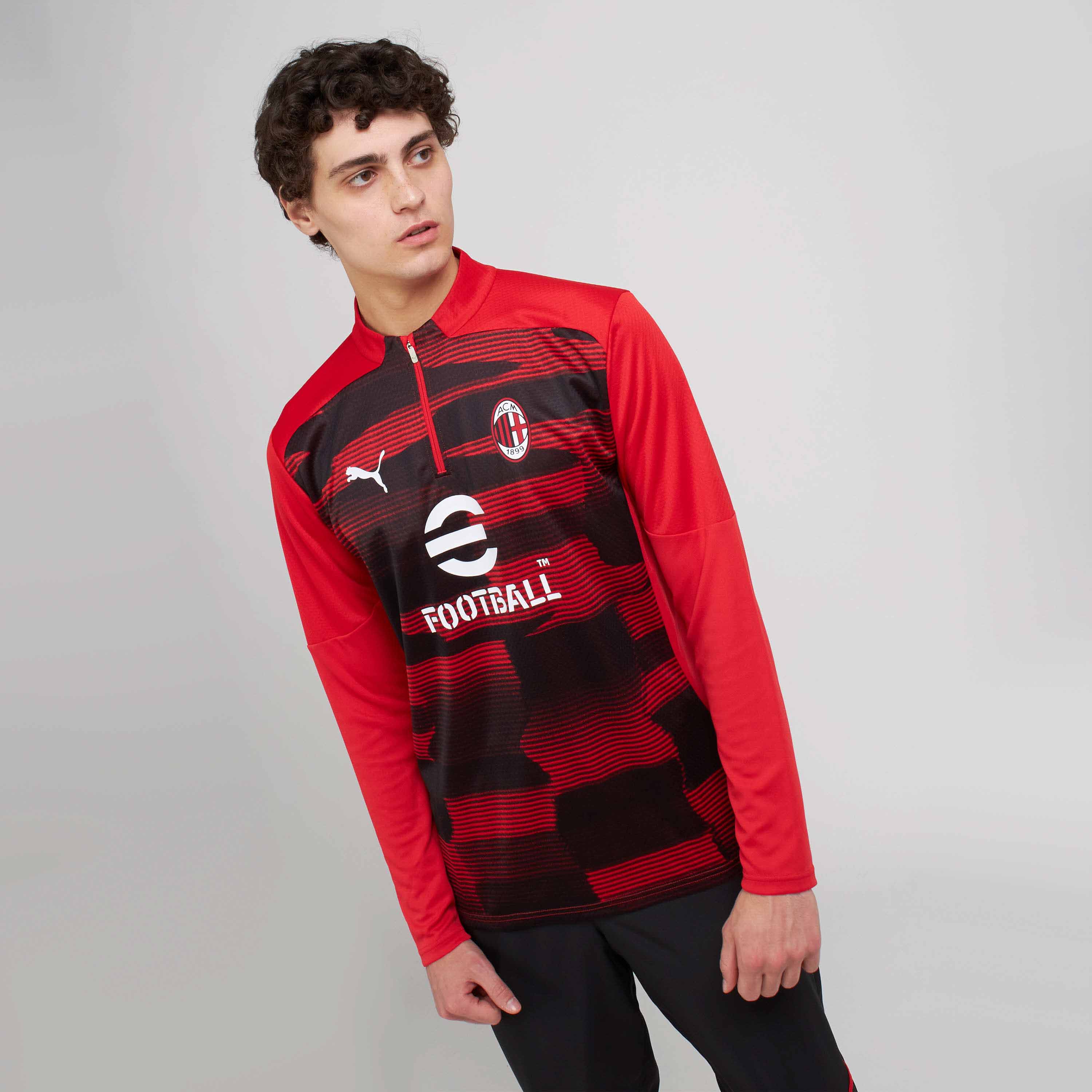 MILAN PREMATCH 2024/25 1/4 ZIP TOP