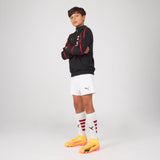 MILAN PREMATCH 2024/25 JACKET WITH ZIPPER AND HOOD KIDS