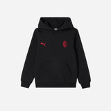 AC MILAN ESSENTIAL COLLECTION BLACK HOODIE KIDS