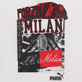 AC MILAN FOOTBALL NRGY+ WHITE T-SHIRT