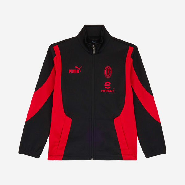 AC MILAN FOOTBALL NRGY+ BLACK KIDS' JACKET