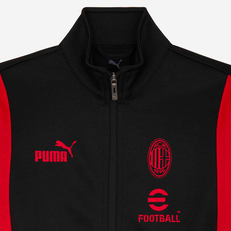 GIACCA MILAN NERA BAMBINO FOOTBALL NRGY+