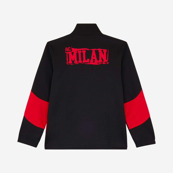 AC MILAN FOOTBALL NRGY+ BLACK KIDS' JACKET