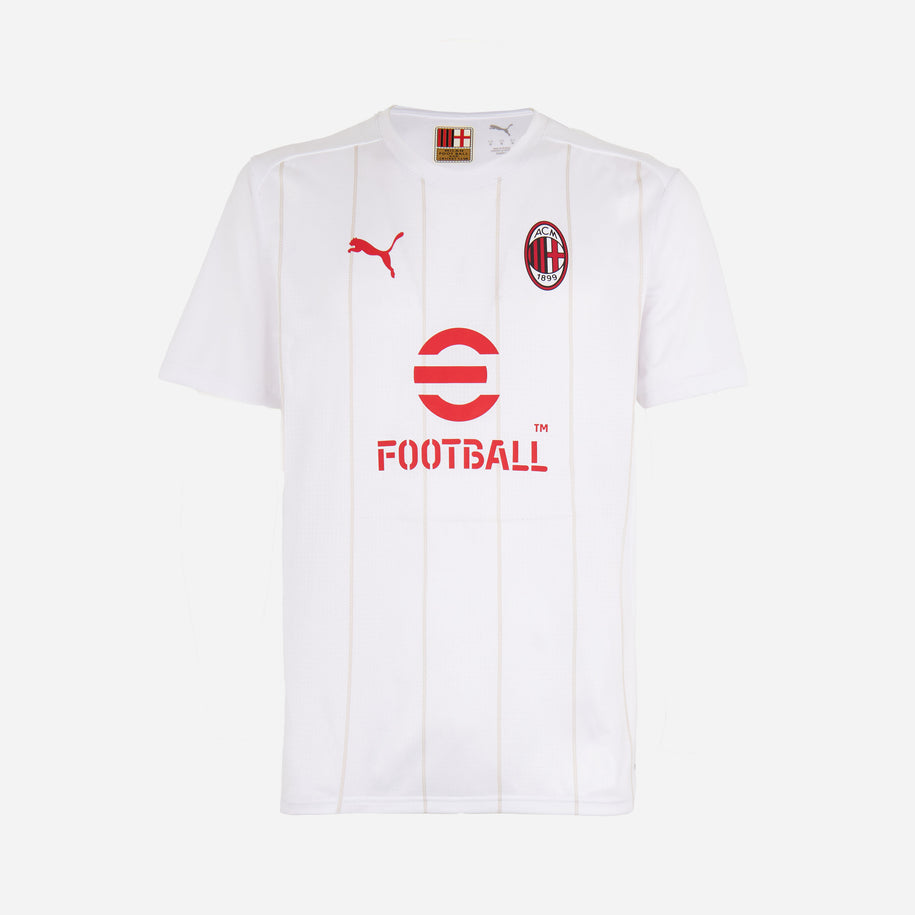 A.C. Milan Culture Tee T-Shirt Coton Officiel AC Milan Puma - Blanc XXL