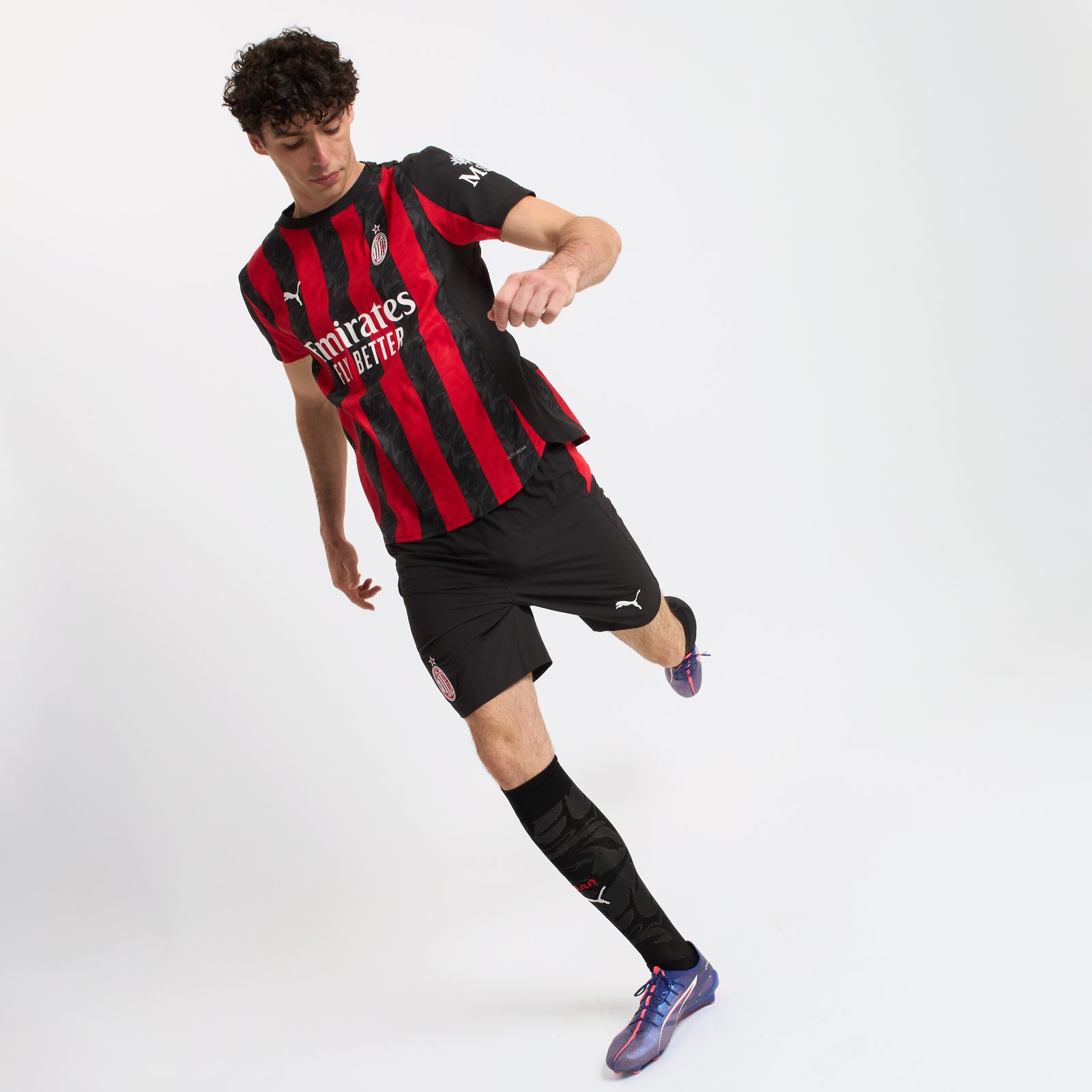 MAGLIA MILAN GARA HOME AUTHENTIC 2025/26 AC Milan Store