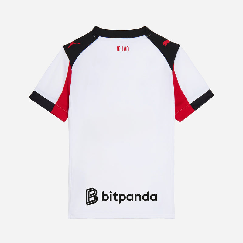 MAGLIA MILAN GARA AWAY BAMBINO 2025/26 AC Milan Store