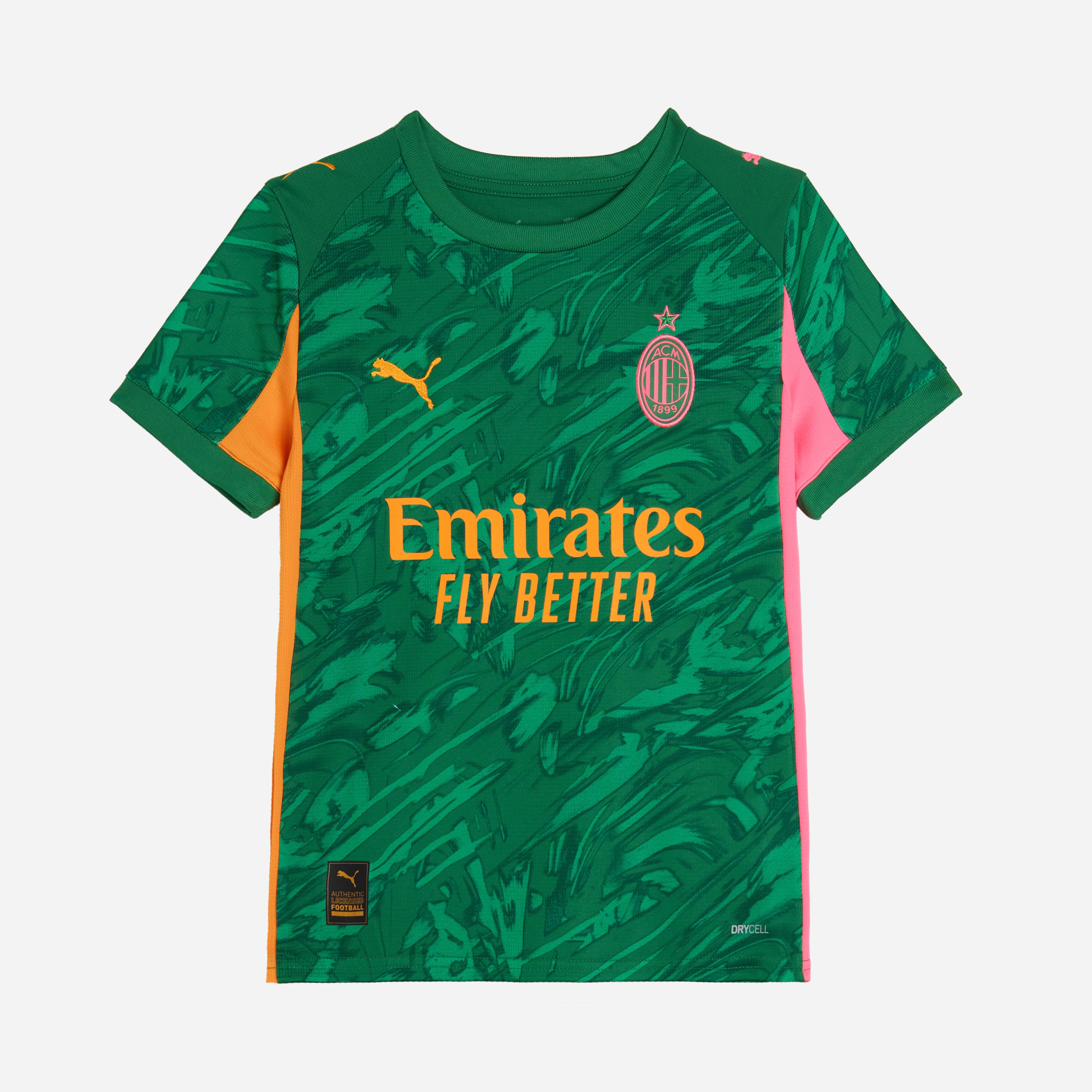 MAGLIA MILAN PORTIERE BAMBINO THIRD 2025/26