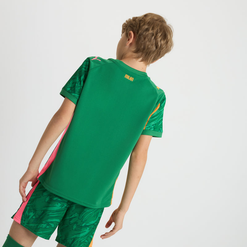 MAGLIA MILAN PORTIERE BAMBINO THIRD 2025/26