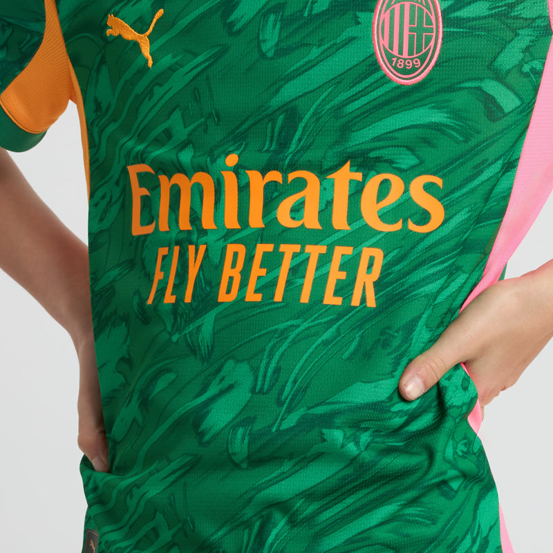 MAGLIA MILAN PORTIERE BAMBINO THIRD 2025/26