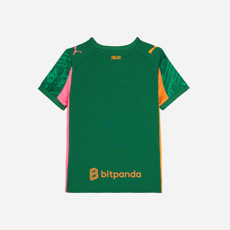 MAGLIA MILAN PORTIERE BAMBINO THIRD 2025/26