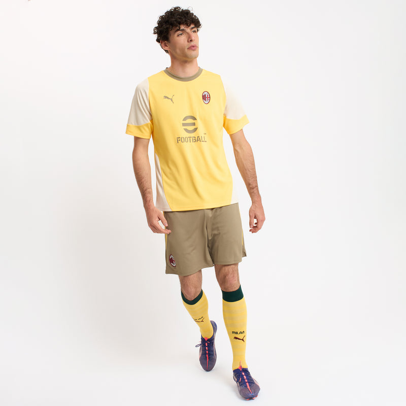 MAGLIA GIALLA MILAN TRAINING 2025/26
