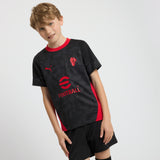 MILAN TRAINING 2025/26 KIDS' BLACK JERSEY
