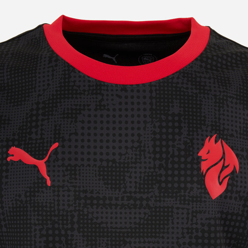 MILAN SLEEVELESS TRAINING 2025/26 BLACK JERSEY