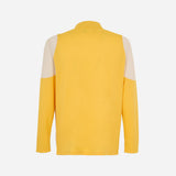 MILAN TRAINING 2025/26 YELLOW JACKET WITH ZIPPER AND POCKETS