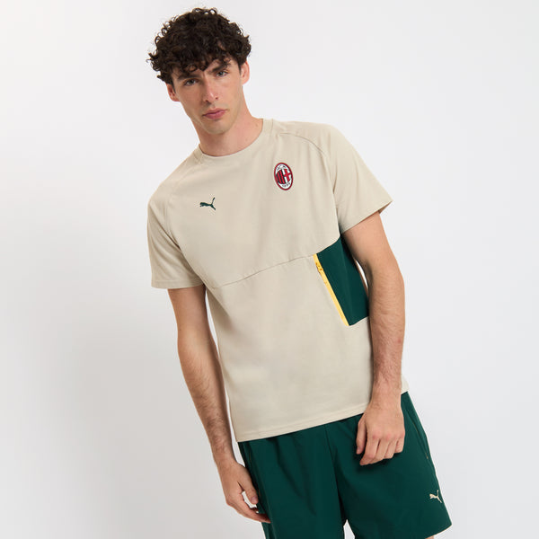 T-SHIRT BEIGE MILAN PUMATECH 2025/26