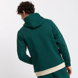 FELPA VERDE MILAN PUMATECH 2025/26 CON ZIP E CAPPUCCIO