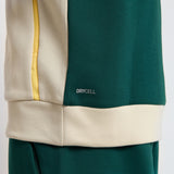 FELPA VERDE MILAN PUMATECH 2025/26 CON ZIP E CAPPUCCIO