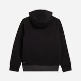 MILAN PUMATECH 2025/26 KIDS' BLACK JACKET WITH ZIPPER AND HOOD