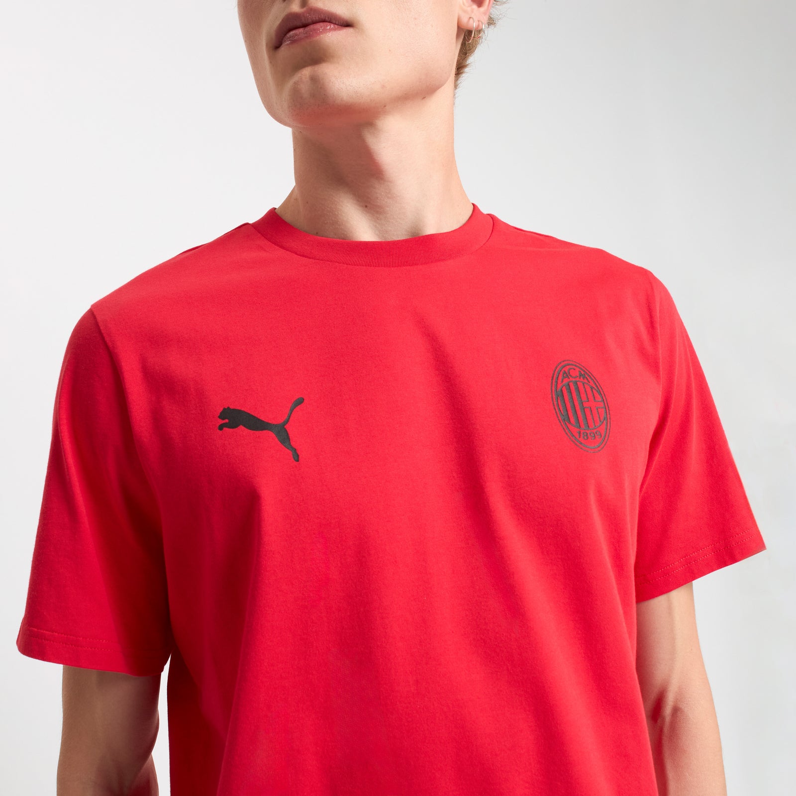 AC MILAN RED T-SHIRT ESSENTIAL COLLECTION | AC Milan Store