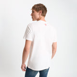 T-SHIRT BIANCA CON GRAFICA CENTRALE MILAN CULTURE