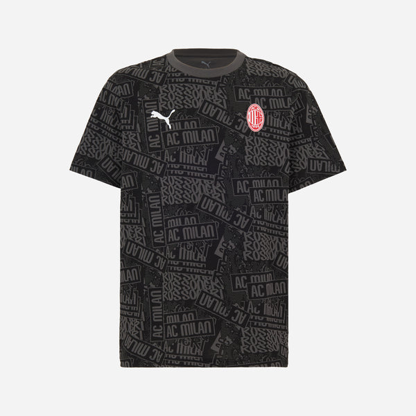 T-shirt A.C. Milan Monochrome - Produit Officiel - 190 G - Unisexe - Pack De 1