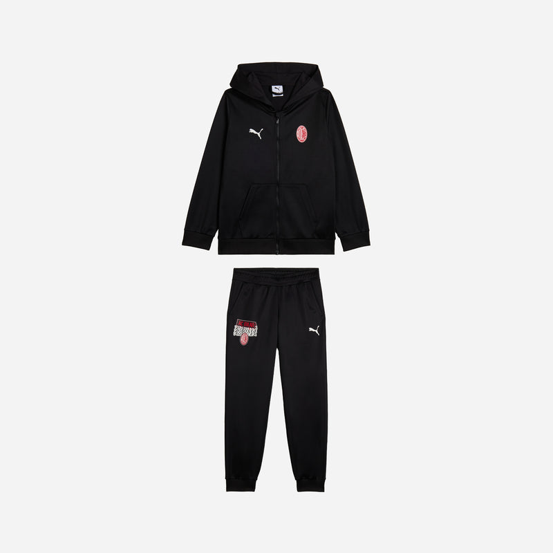 AC MILAN KIDS BLACK POLYSUIT CULTURE COLLECTION
