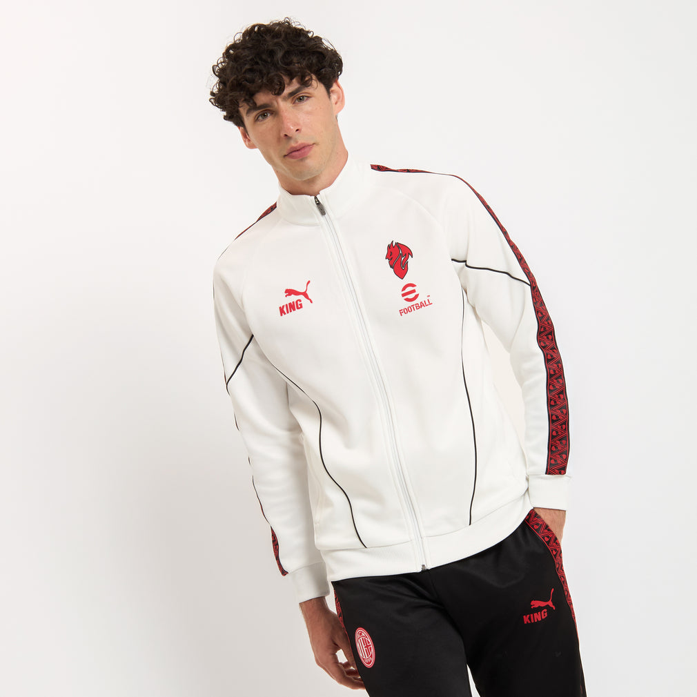 Maglia Prematch AC Milan 2025/26 Ufficiale Puma – Unisex Adulto, 100% Poliestere Riciclato