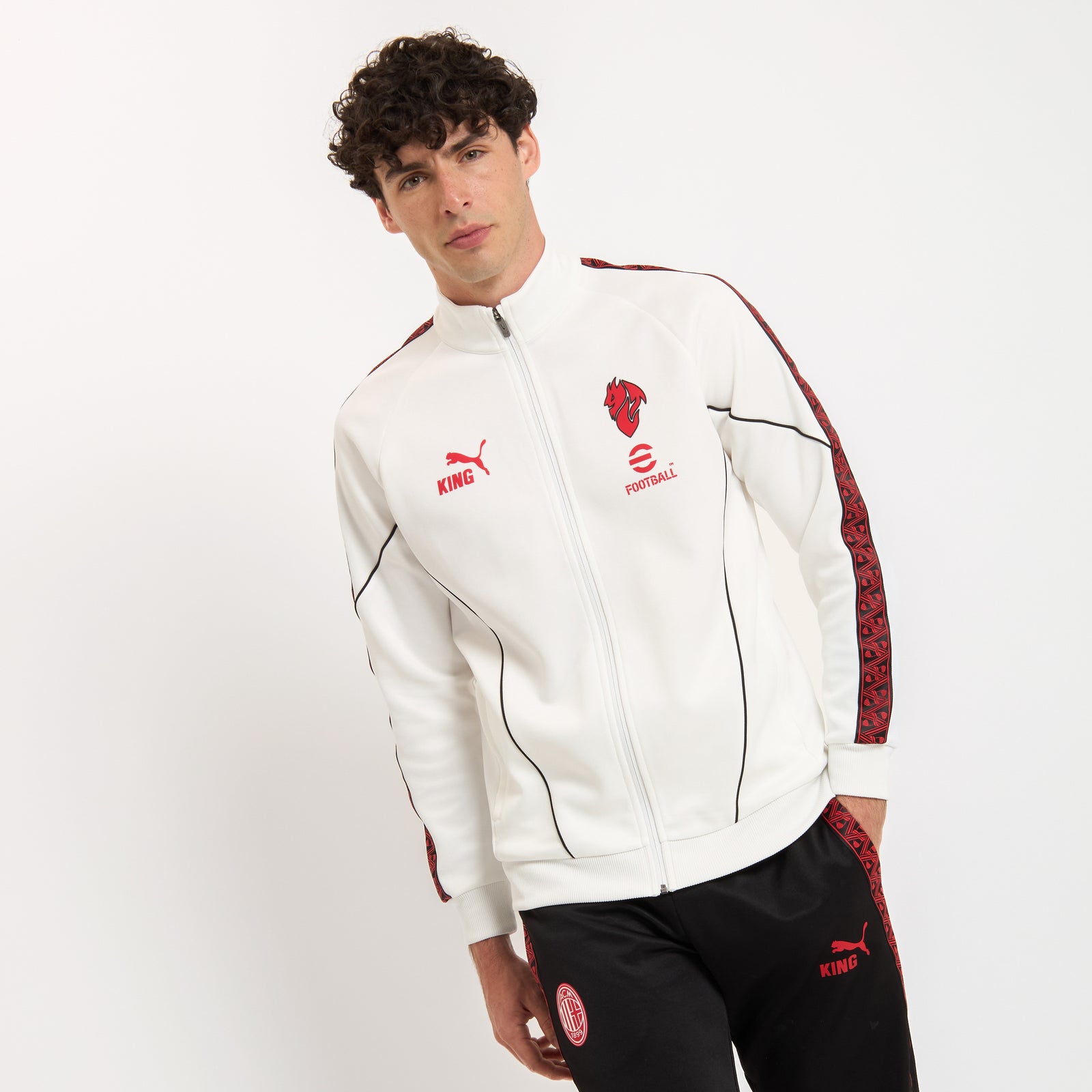 AC MILAN WHITE JACKET KING COLLECTION | AC Milan Store