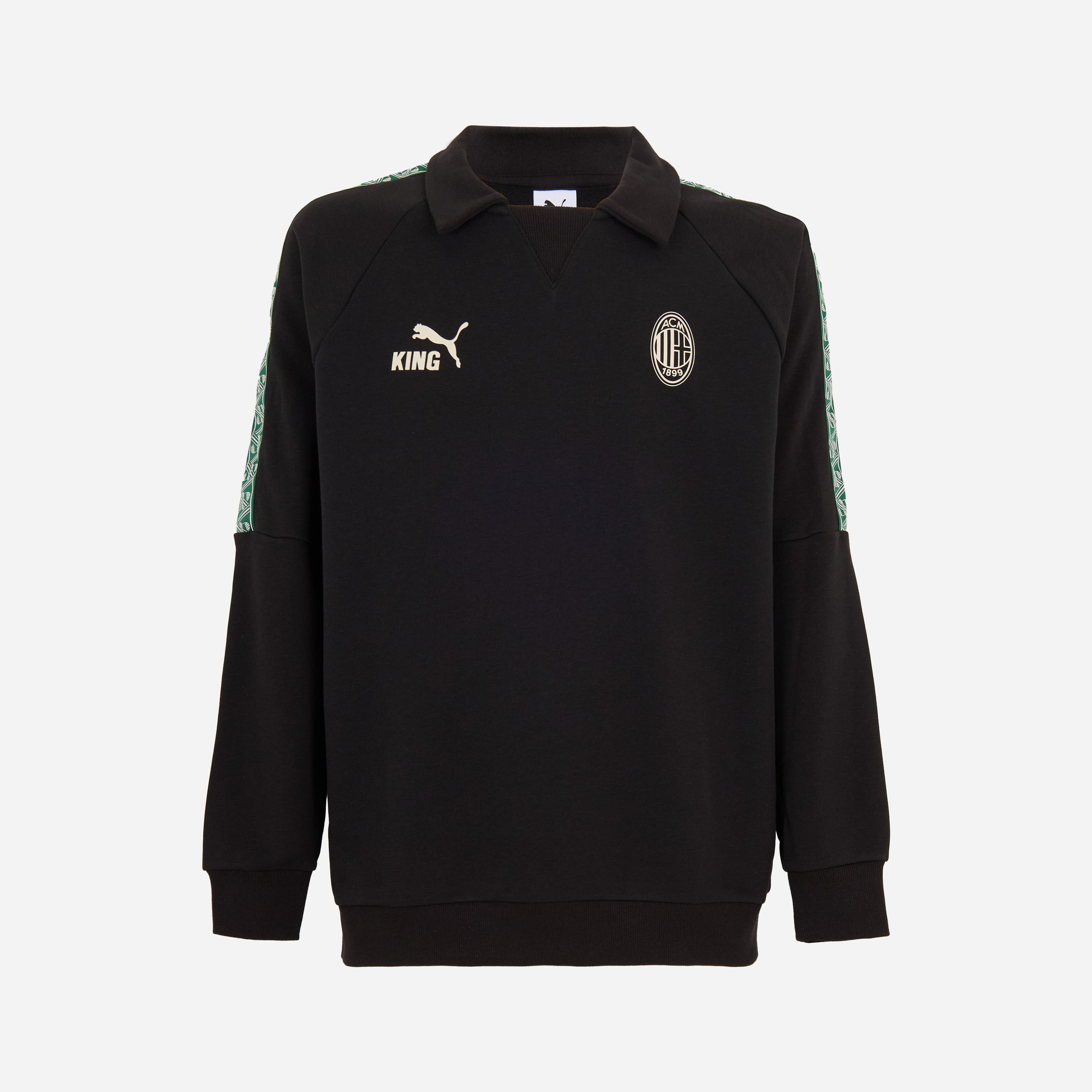 AC MILAN BLACK SWEATSHIRT KING COLLECTION