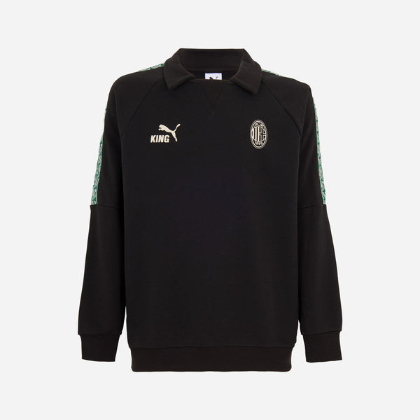 AC MILAN BLACK SWEATSHIRT KING COLLECTION