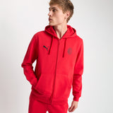 AC MILAN RED ZIP-UP SWEATSHIRT ESSENTIAL COLLECTION