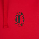 AC MILAN RED ZIP-UP SWEATSHIRT ESSENTIAL COLLECTION