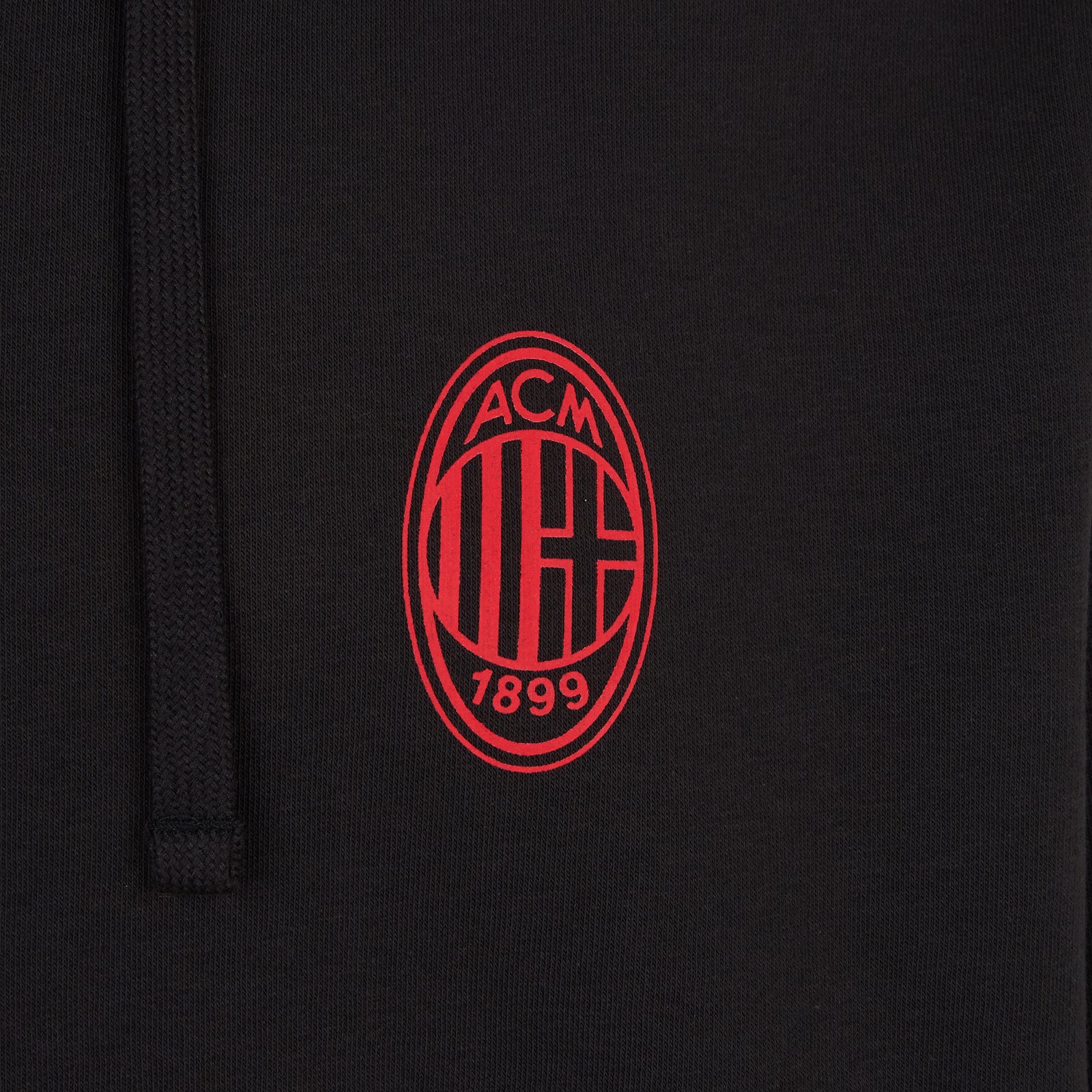 AC MILAN BLACK ZIP-UP SWEATSHIRT ESSENTIAL COLLECTION | AC Milan Store