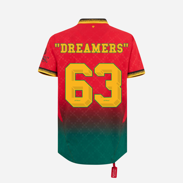 ''DREAMERS'' 63  RED AUTHENTIC JERSEY Puma x AC Milan x Off-White™ 2024/25